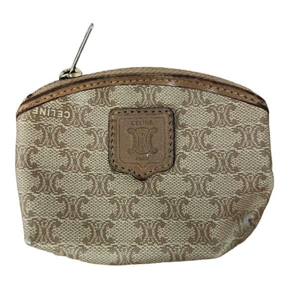 Celine Vintage Coin Purse Logo Canvas - Picture 5 of 5
